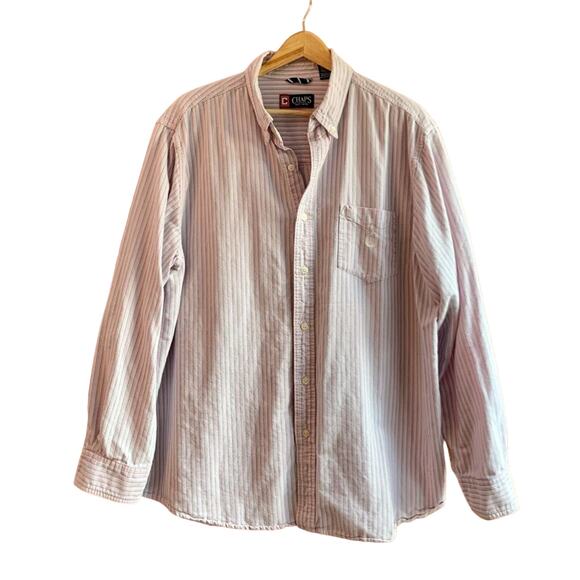 Pink Striped Button Down - Picture 9 of 9